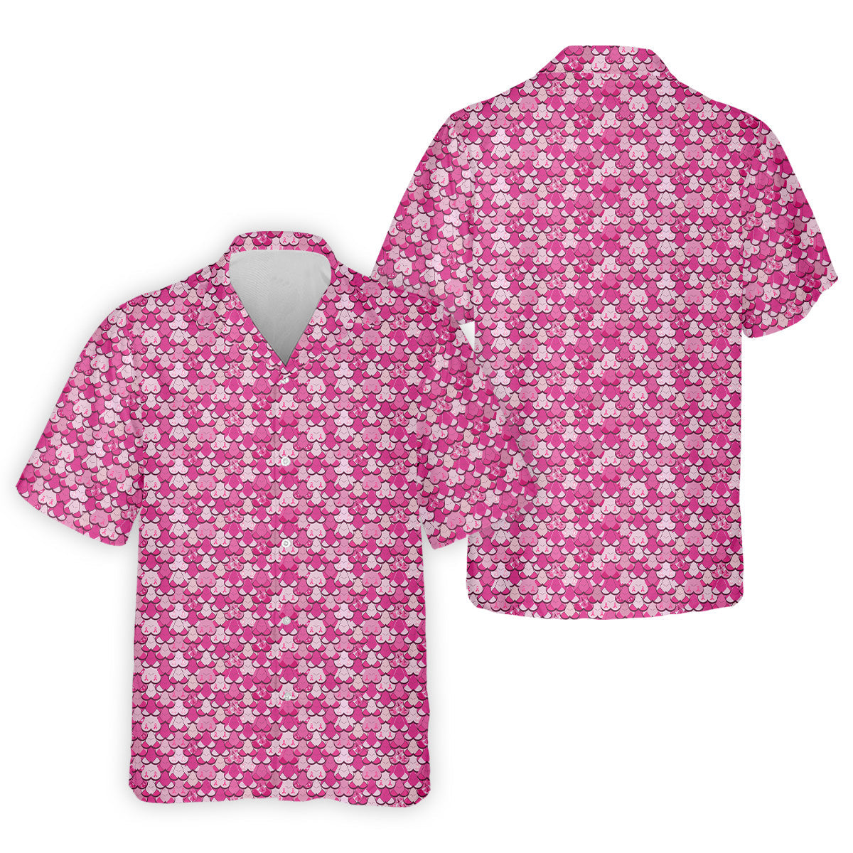 Pink Breast Cancer Golf Shirt, Funny Men Golf Shirt, Cancer Awareness Shirt, Golfing Apparel