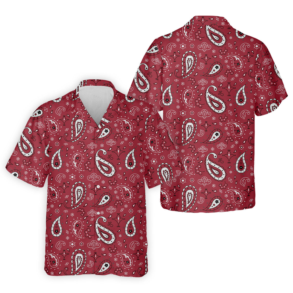 Paisley Bandana Sleeveless Womens Golf Shirt, Western Golf Shirts, Custom Ladies Golf Shirt