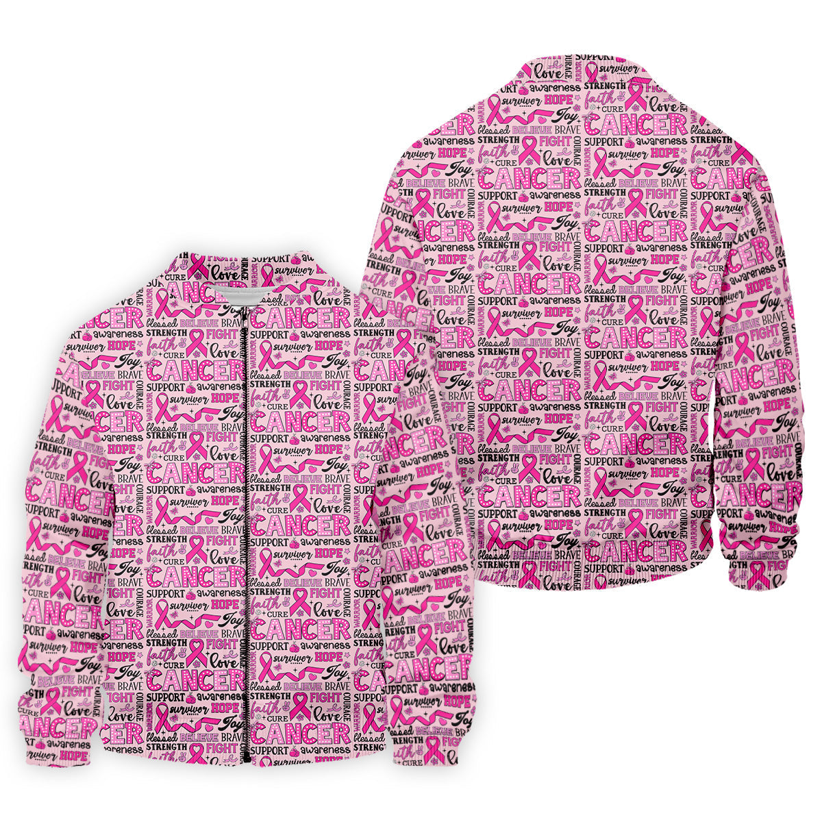 Pink Ribbon Breast Cancer Awareness Shirt, Hawaiian Golf Shirts, Golf Shirts For Men, Golfing Apparel