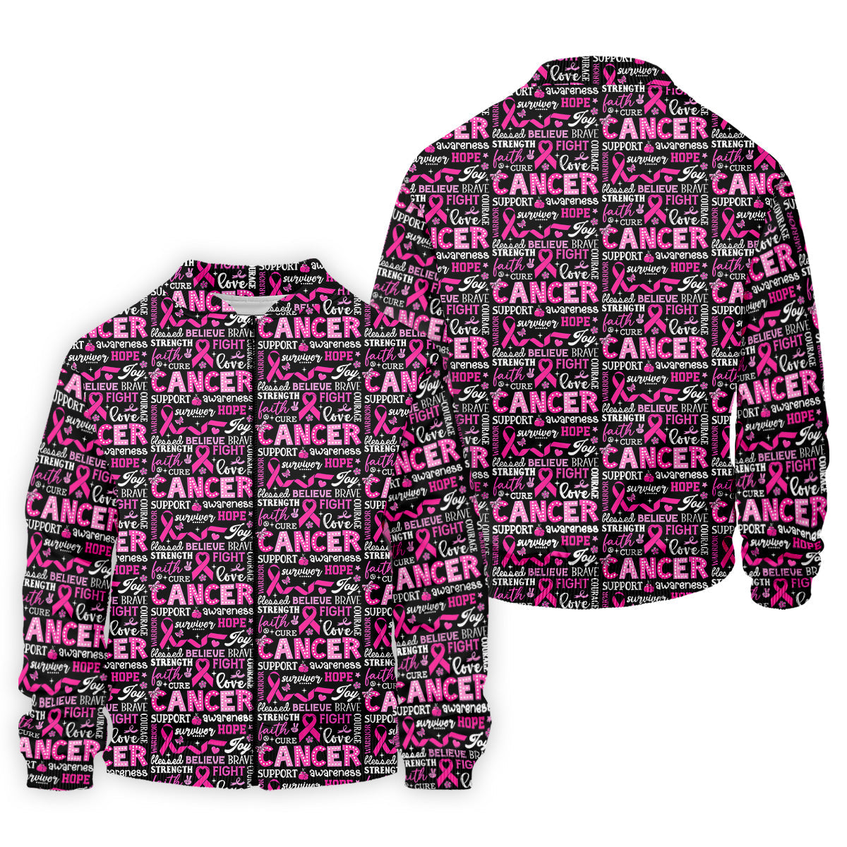 Pink Ribbon Breast Cancer Awareness Shirt, Golf Polo ShirtGolf Shirts For Men, Golfing Apparel