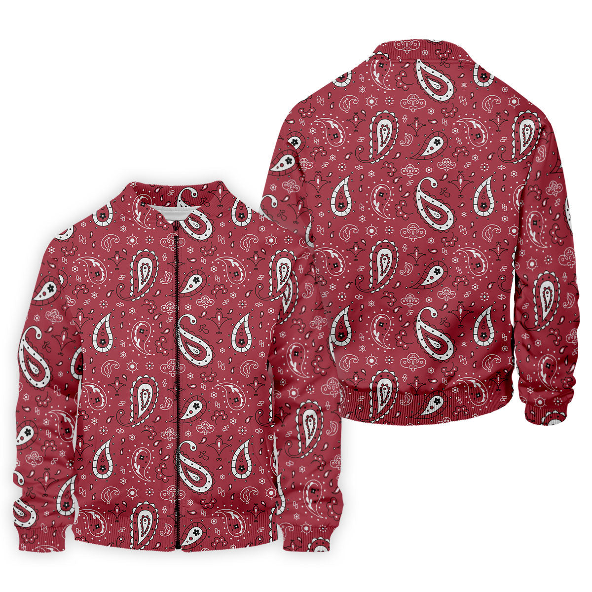 Paisley Bandana Sleeveless Womens Golf Shirt, Western Golf Shirts, Custom Ladies Golf Shirt