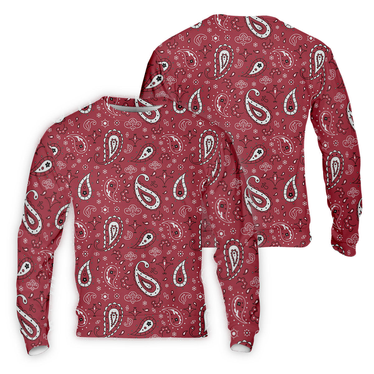 Paisley Bandana Sleeveless Womens Golf Shirt, Western Golf Shirts, Custom Ladies Golf Shirt