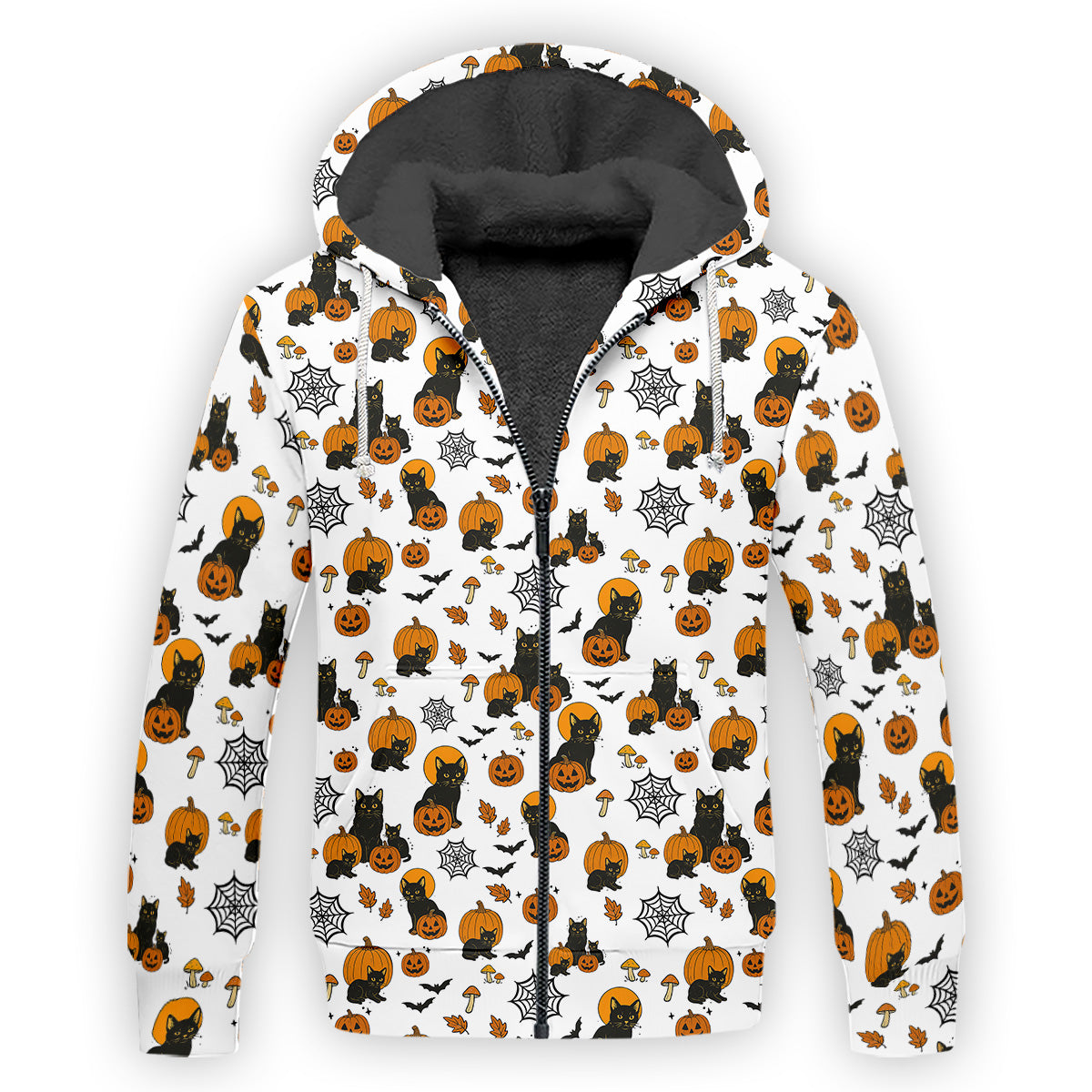 Halloween Cat Pumpkin Men Polo, Fun Golf Shirts For Men, Cool Golf Gifts, Golfing Apparel