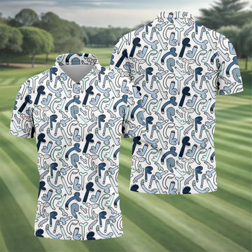 Adult Humor Hawaiian Golf Shirt, Dirty Funny Polo Shirts For Men, Golf Shirts For Men