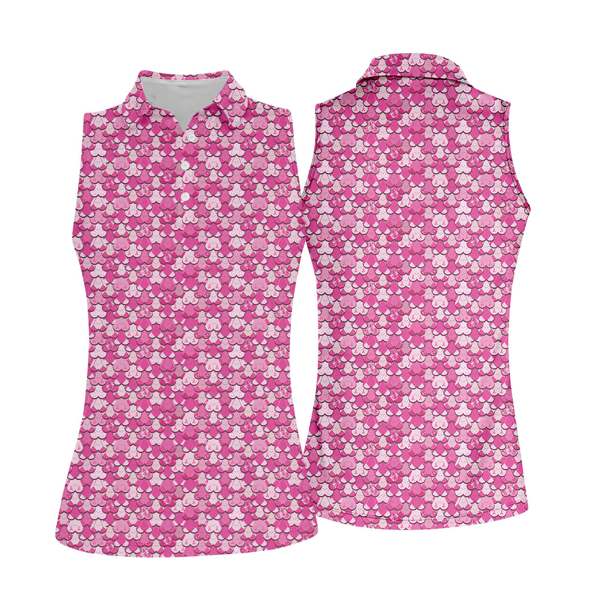 Pink Breast Cancer Golf Shirt, Funny Women Golf Shirt, Cancer Awareness Shirt, Golf Gifts For Women