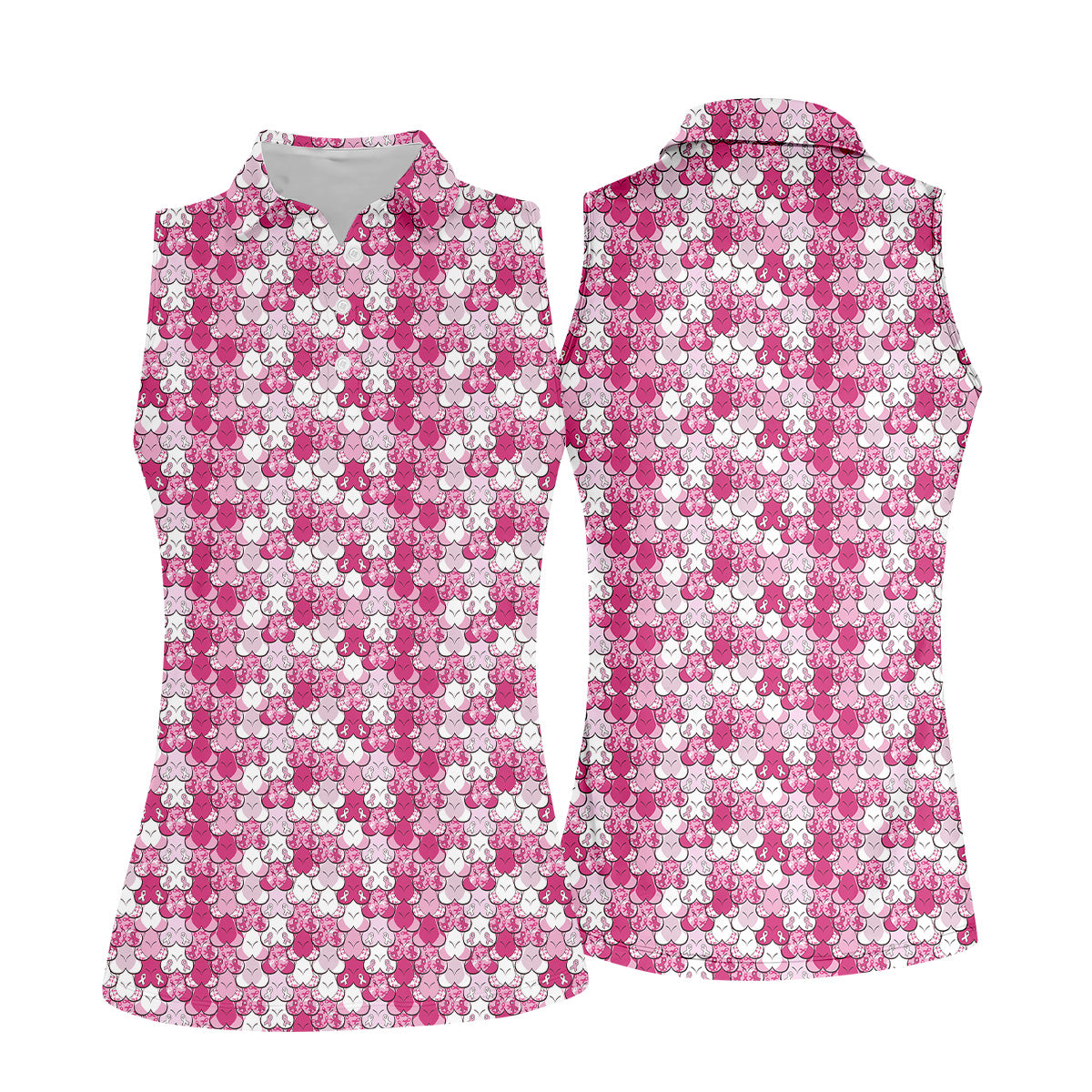 Funny Womens Golf Shirt, Breast Cancer Awareness Shirt, Pink Golf Shirt, Ladies Golf Shirt