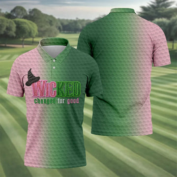Wicked Changed For Good Halloween Shirt, Golf Polo Shirts For Men, Hawaiian Golf Shirt
