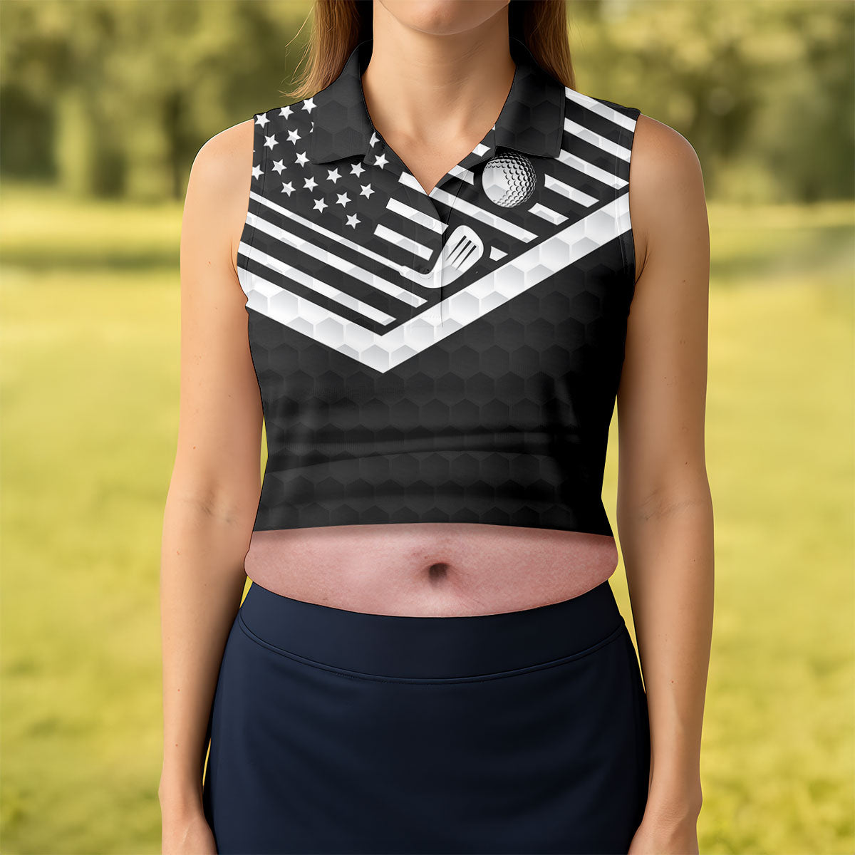 Personalized Pink Skin Beer Belly Golf Polo Shirt, Ladies Golf Shirts, Golf Polo For Women