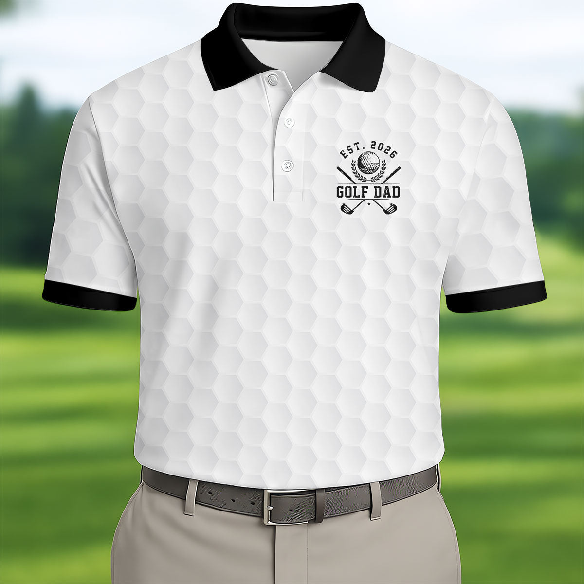 Golf Dad Best Dad By Par Father's Day Golf Shirt, Dad Golf Shirt, Golf Gift For Dad