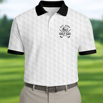 Golf Dad Best Dad By Par Father's Day Golf Shirt, Dad Golf Shirt, Golf Gift For Dad