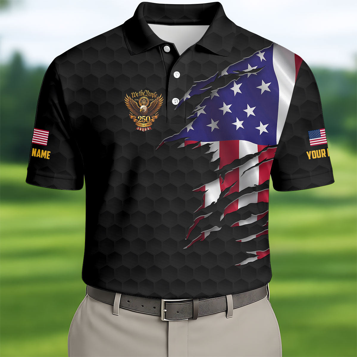 Don't Judge Me Veteran Memorial Patriotic 4th Of July Golf Shirt, 250th Anniversary Golf Shirts For Men