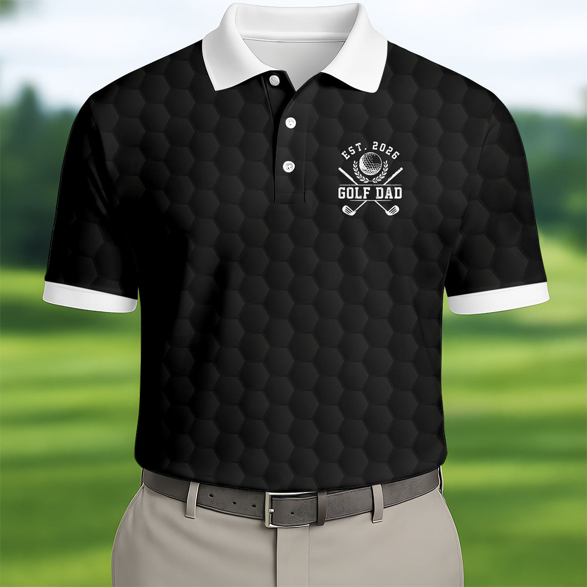 Golf Dad Best Dad By Par Father's Day Golf Shirt, Dad Golf Shirt, Golf Gift For Dad