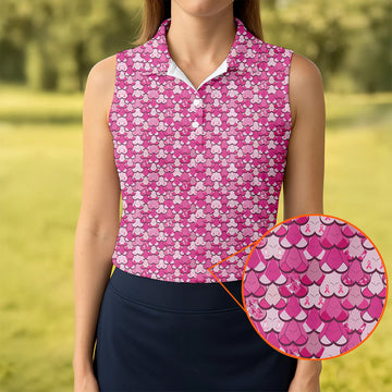 Pink Breast Cancer Golf Shirt, Funny Women Golf Shirt, Cancer Awareness Shirt, Golf Gifts For Women