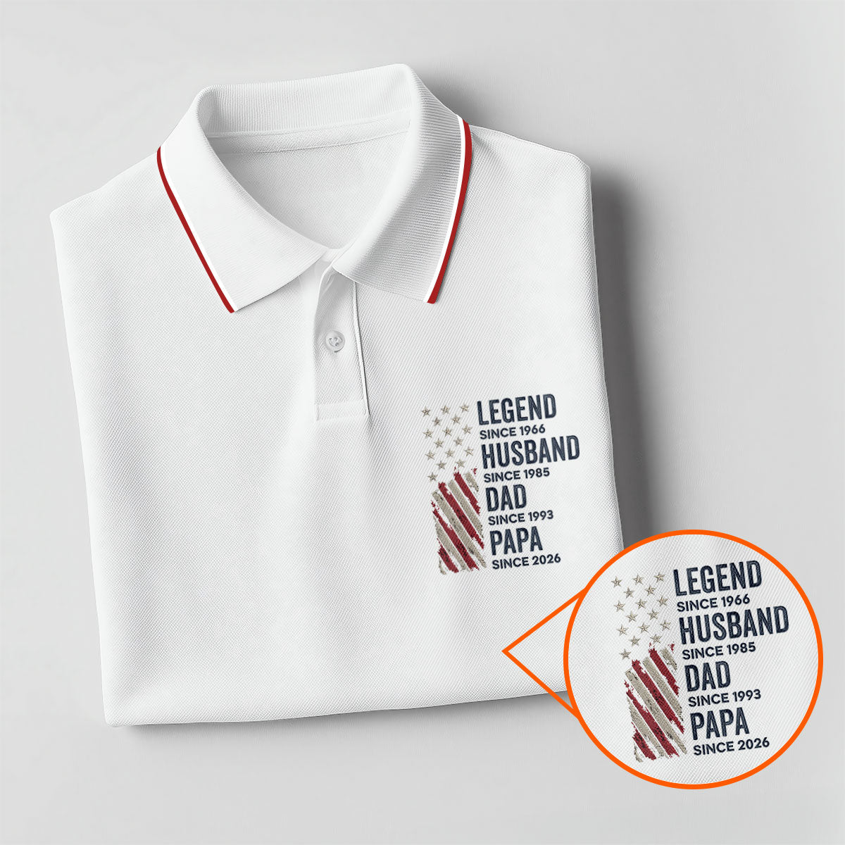 Legend Husband Dad Papa Father's Day Golf Shirt, Golf Gift For Dad, Gift Ideas For Grandpa