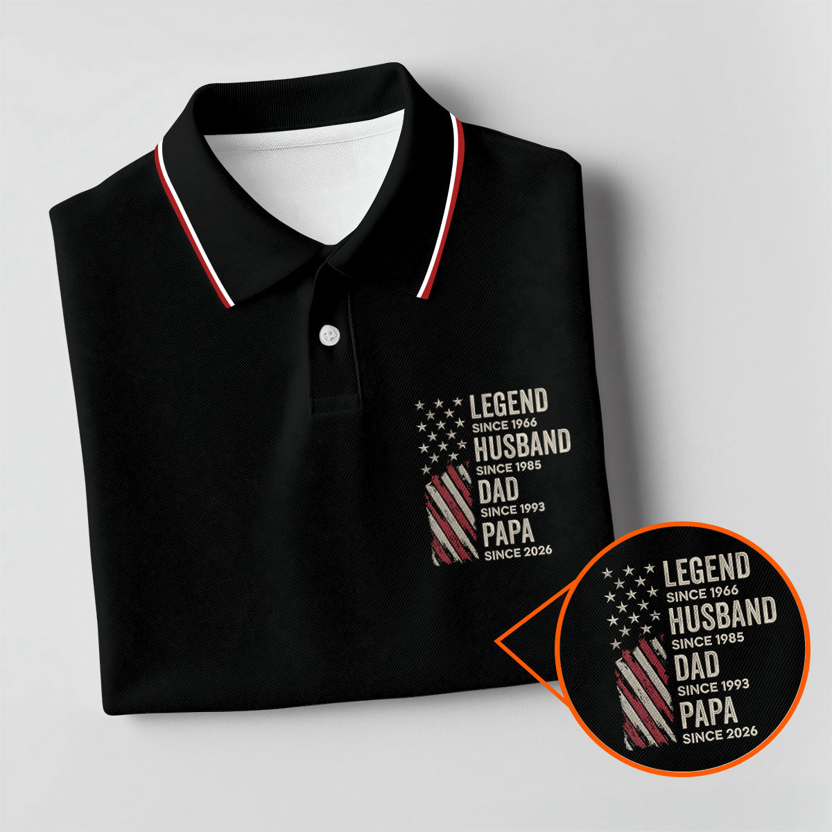 Legend Husband Dad Papa Father's Day Golf Shirt, Golf Gift For Dad, Gift Ideas For Grandpa