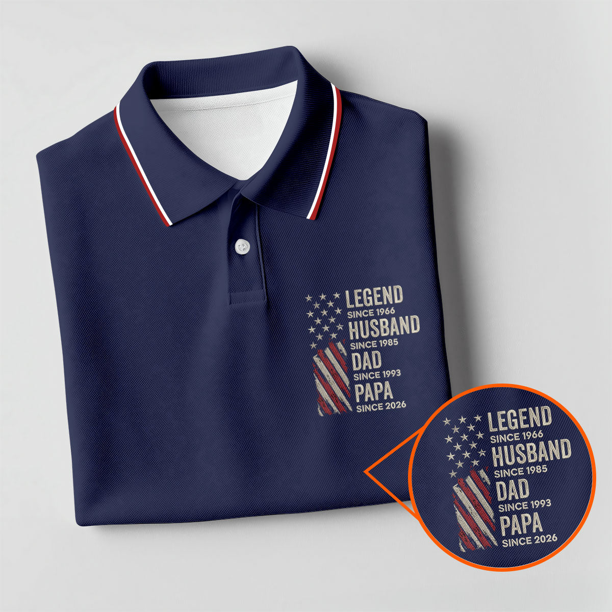 Legend Husband Dad Papa Father's Day Golf Shirt, Golf Gift For Dad, Gift Ideas For Grandpa