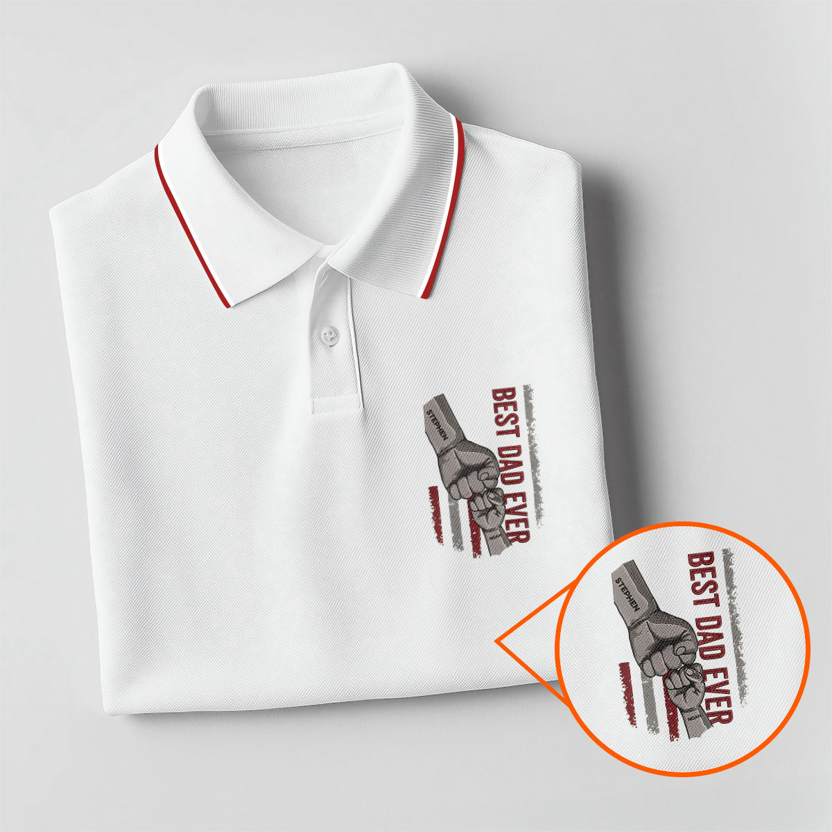 Best Dad Ever Father's Day Golf Shirt, Golf Gift For Dad, Golf Shirts For Men