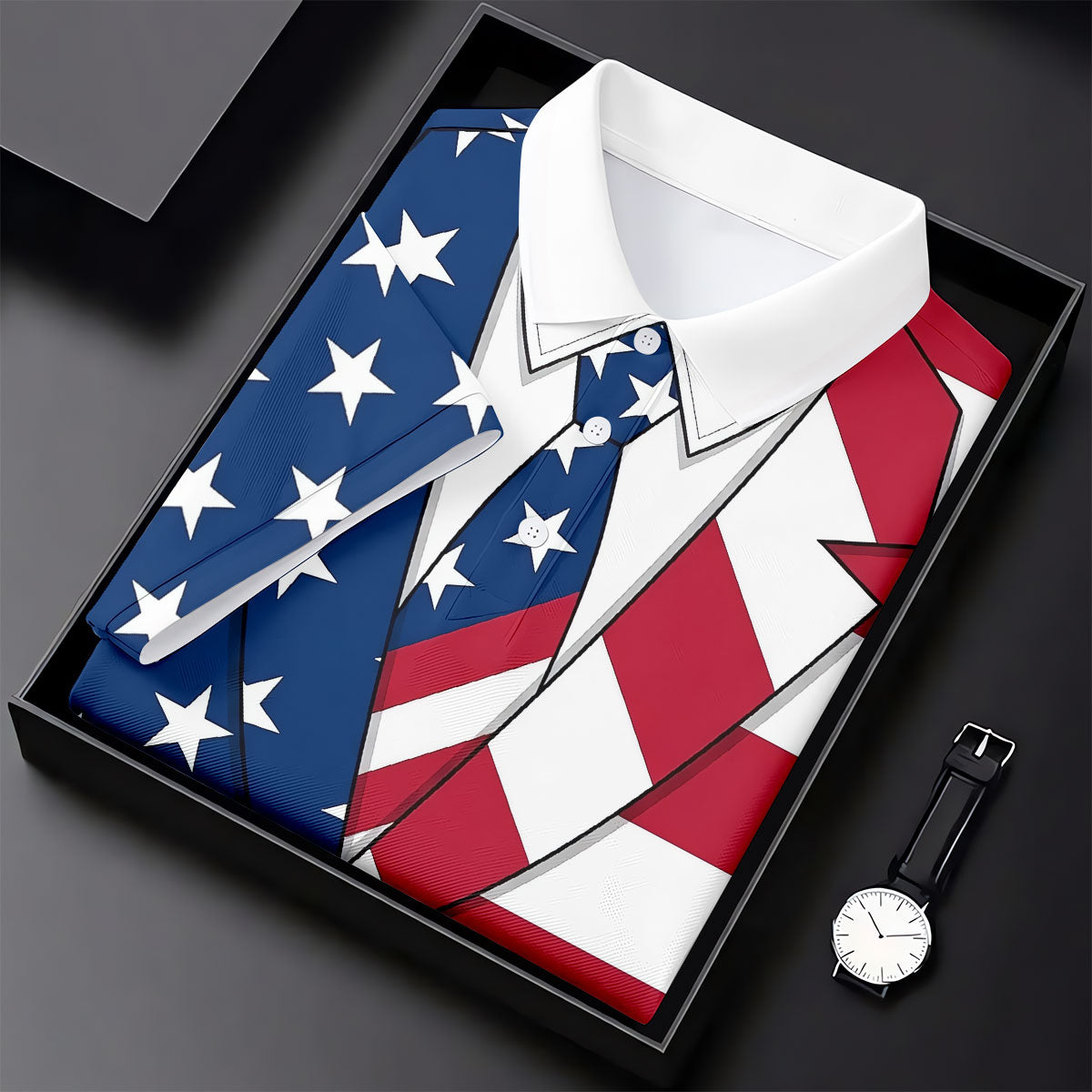 US Flag Costume Patriotic 4th Of July Golf Shirt, 250 Years Golf Shirt For Women