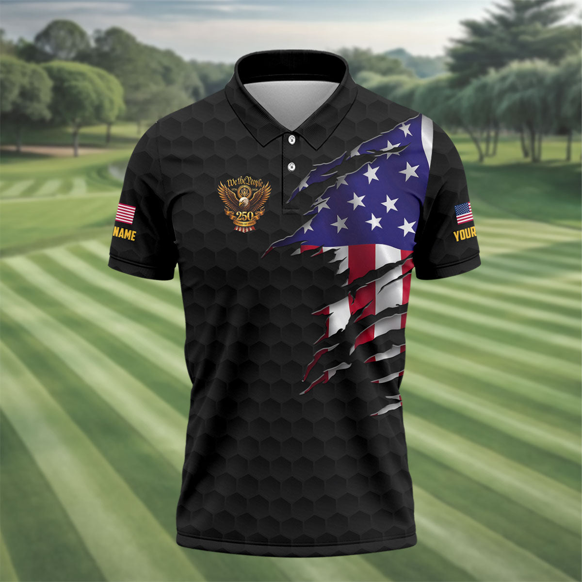 Don't Judge Me Veteran Memorial Patriotic 4th Of July Golf Shirt, 250th Anniversary Golf Shirts For Men