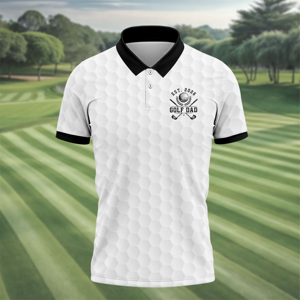 Golf Dad Best Dad By Par Father's Day Golf Shirt, Dad Golf Shirt, Golf Gift For Dad