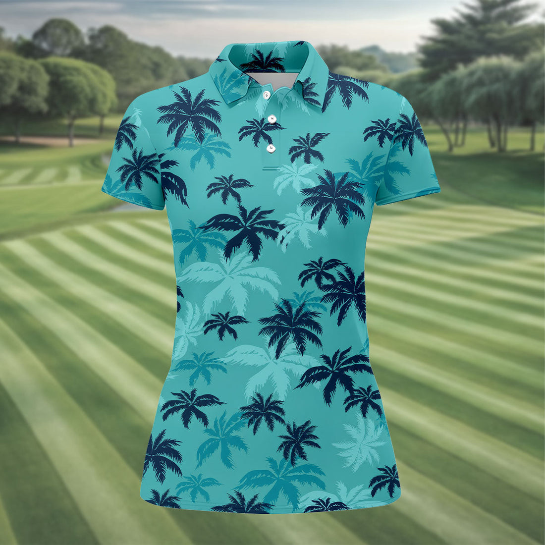 Turquoise Pt, Women's Golf Shirt, Golf Polo For Women, Golf Shirts For Women (Copy)