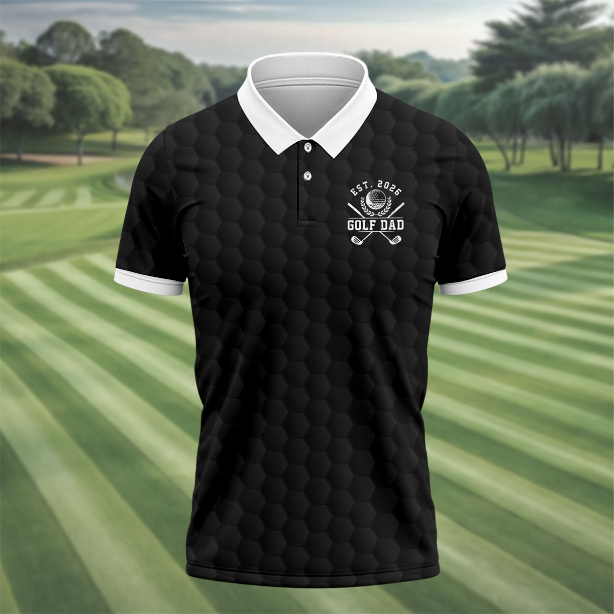 Golf Dad Best Dad By Par Father's Day Golf Shirt, Dad Golf Shirt, Golf Gift For Dad