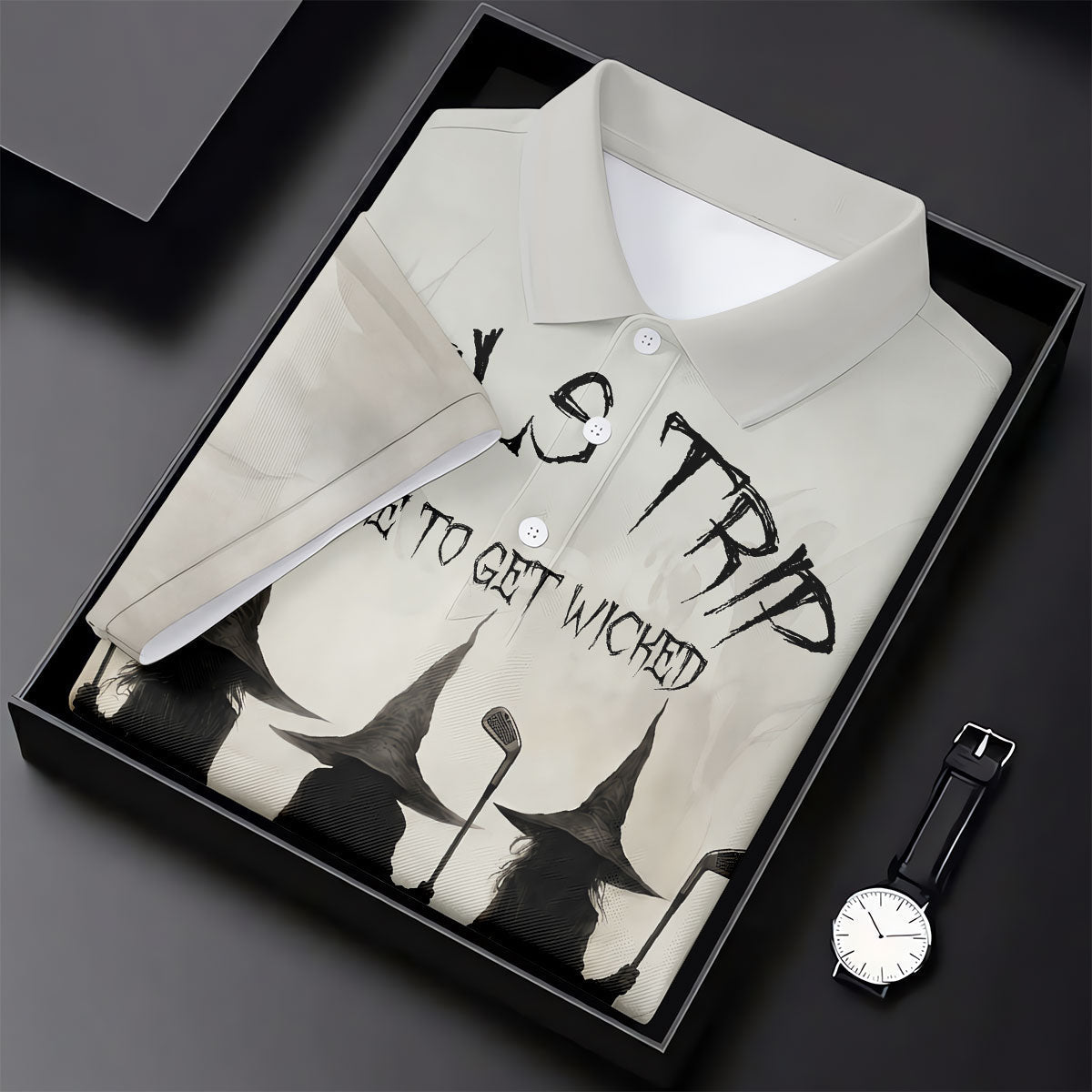 Girls Trip Time To Get Wicked Golf Polo Shirt, Ladies Golf Tops, Golf Shirts For Women