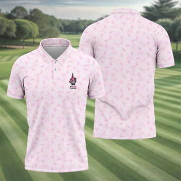 Fuck Cancer Skeleton Hand Breast Cancer Polo, Mens Golf Apparel, Polo Shirts For Men