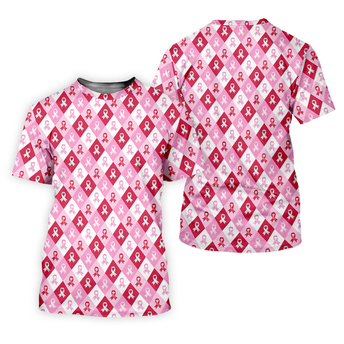 Pink Women Golf Shirt, Breast Cancer Golf Shirt, Breast Cancer Awareness Shirts, Ladies Golf Shirt
