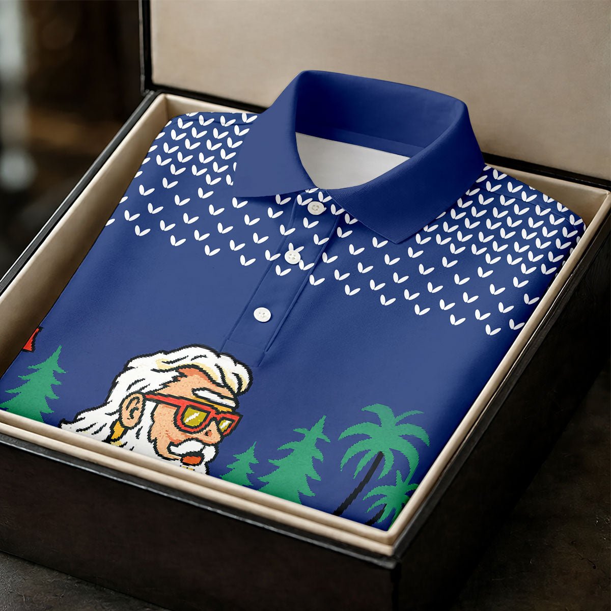 Vintage Bearded Golfer With Paisley Pants Golf Polo Shirt, Women’s Golf Polo, Golf Tops For Women
