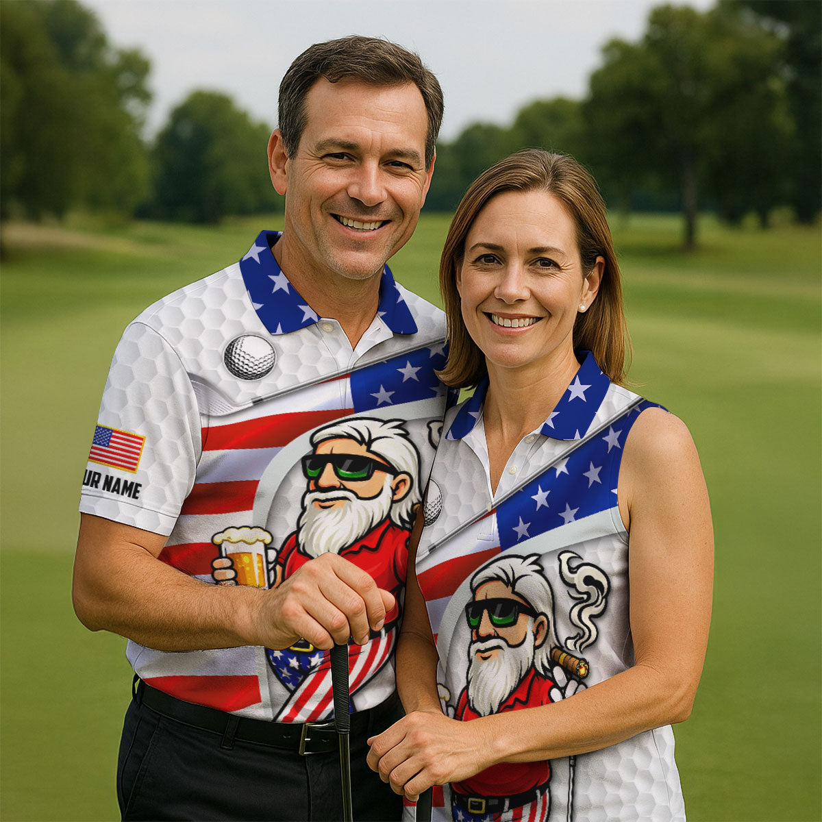 Don't Bother Me While I'm Golfing Golf And Beer 4th Of July Golf Shirt, 250 Years Golf Shirts For Men