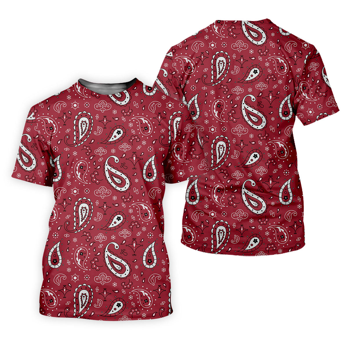 Paisley Bandana Sleeveless Womens Golf Shirt, Western Golf Shirts, Custom Ladies Golf Shirt