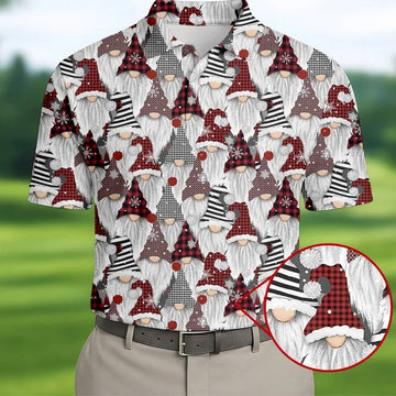 Casual Christmas Golf Tops For Men, Gift Christmas Golf Shirt Polos, Men Golf Apparel