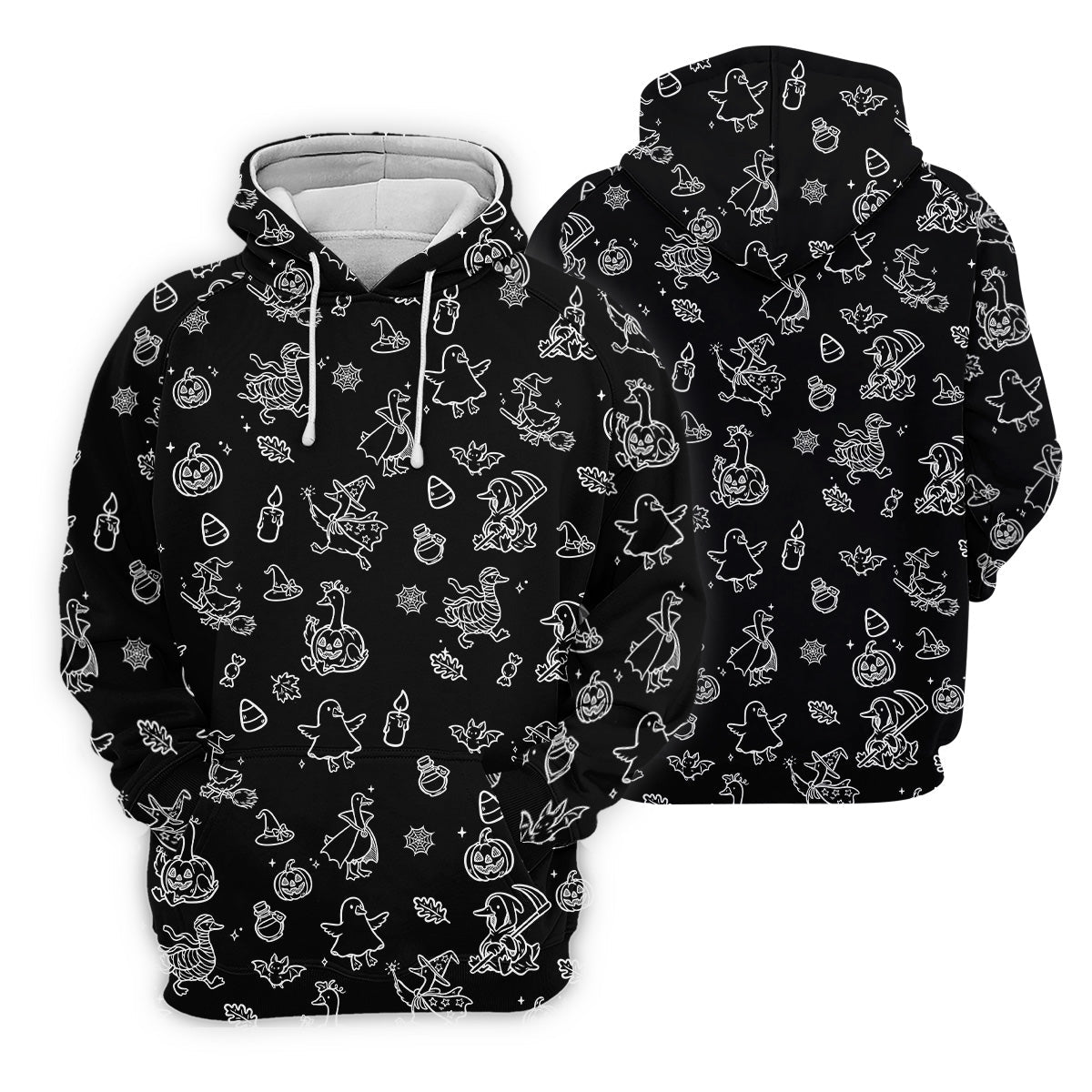 Goose Halloween, Doodle Pattern, Black Golf Polo, Mens Funny Golf Shirts, Long Sleeve Golf Shirts, Men Golf Polo