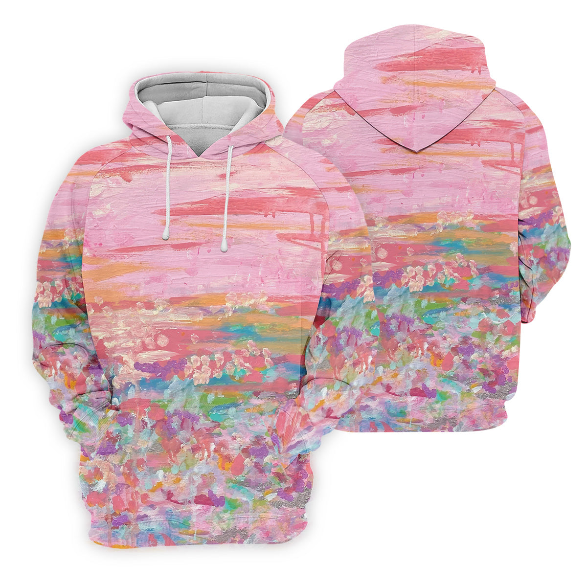 Ombre Colorful Breast Cancer Golf Shirt, Matching Golf Shirt, Ladies Golf Tops, Pink Ladies Shirt