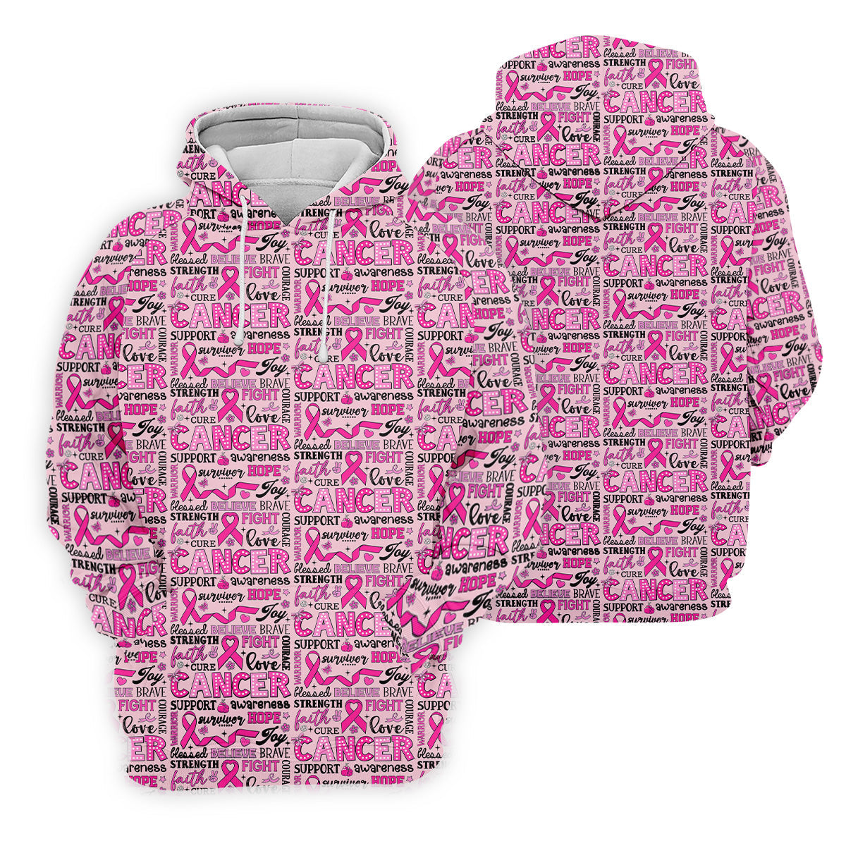 Pink Ribbon Breast Cancer Awareness Shirt, Hawaiian Golf Shirts, Golf Shirts For Men, Golfing Apparel