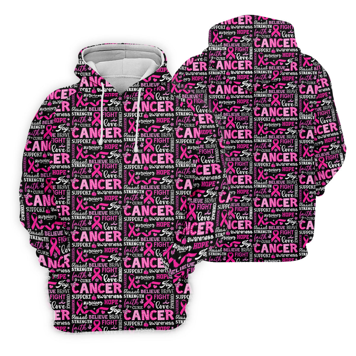 Pink Ribbon Breast Cancer Awareness Shirt, Golf Polo ShirtGolf Shirts For Men, Golfing Apparel