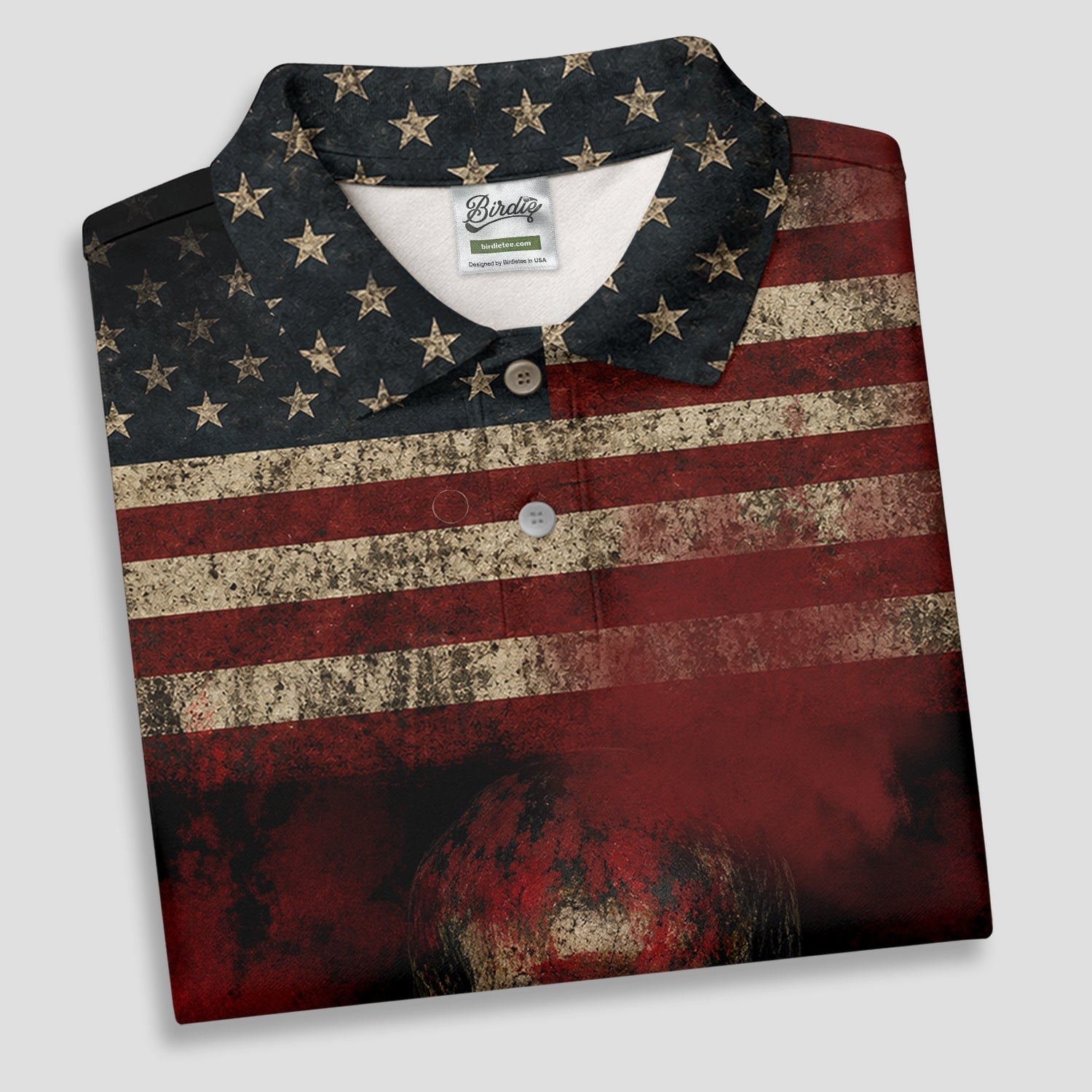 Cool Skull Faith Cross Distressed US Flag 4th Of July Golf Shirt, 250 Years Golf Shirt For Women