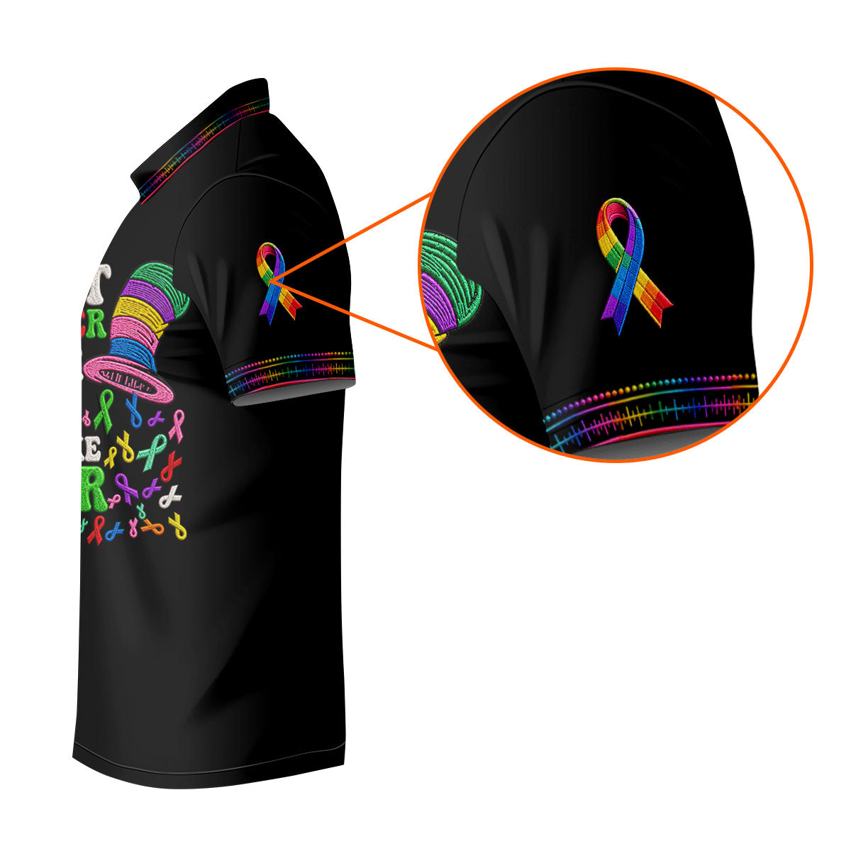 I Do Not Like Cancer Anywhere Awareness Polo Shirt, Golf Shirts For Men, Mens Polo Shirts