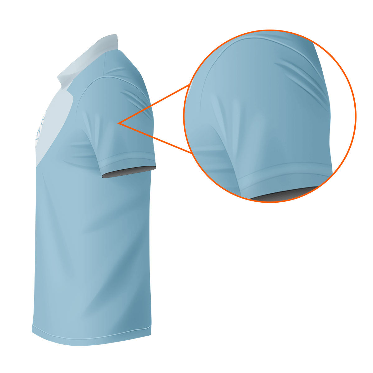 Light Blue Tuxedo Men's Funny Golf Shirts, Father's Day Golf Shirt, Golf Gift For Dad