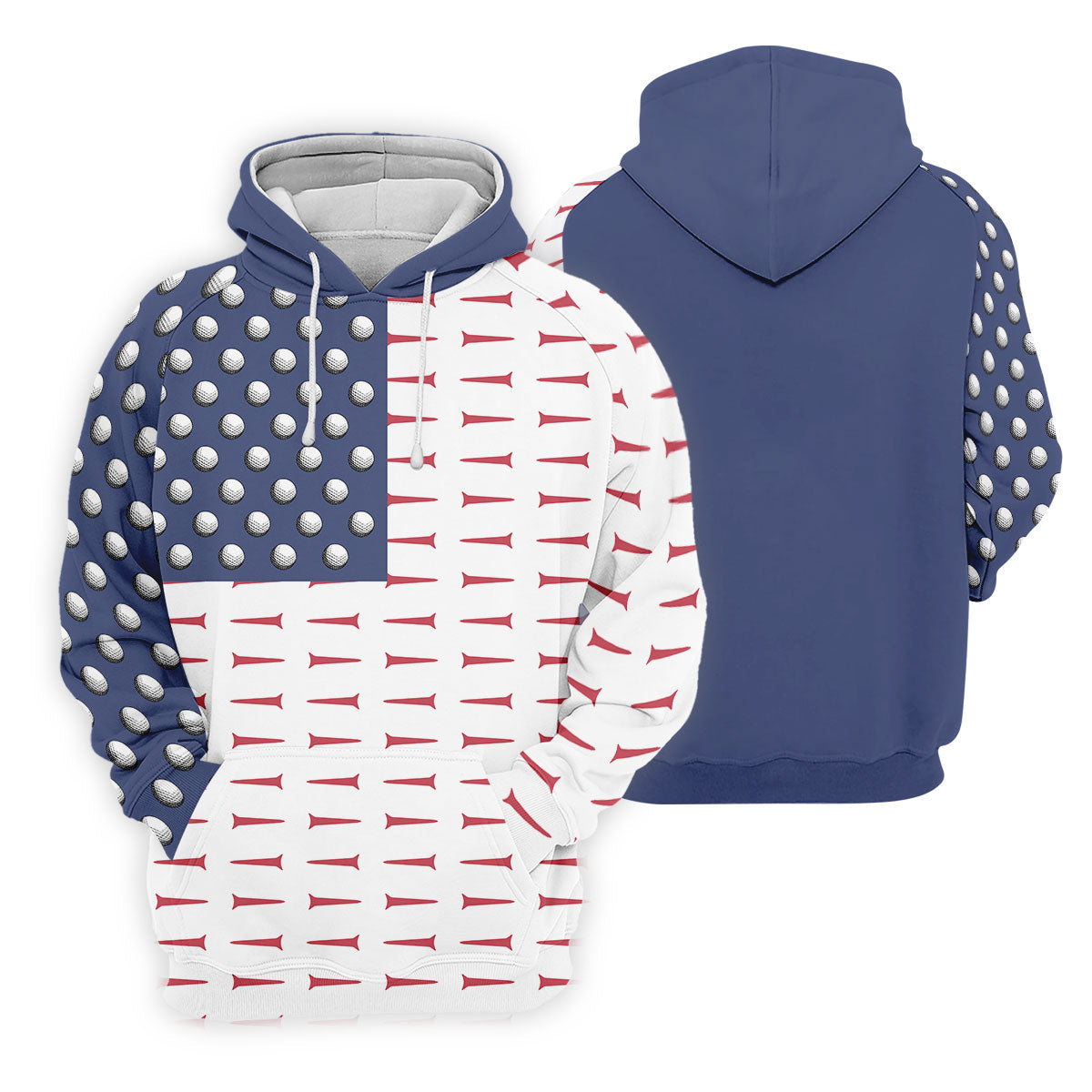 American Flag Men's Golf Polo Shirt, Men's 4th Of July Shirts, USA 250 Anniversary Golf Shirt, Gifts For Golfing Dad