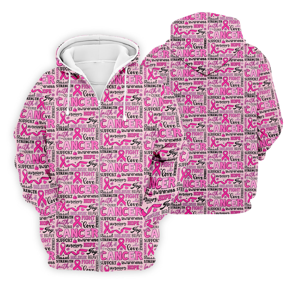 Pink Ribbon Breast Cancer Awareness Shirt, Hawaiian Golf Shirts, Golf Shirts For Men, Golfing Apparel