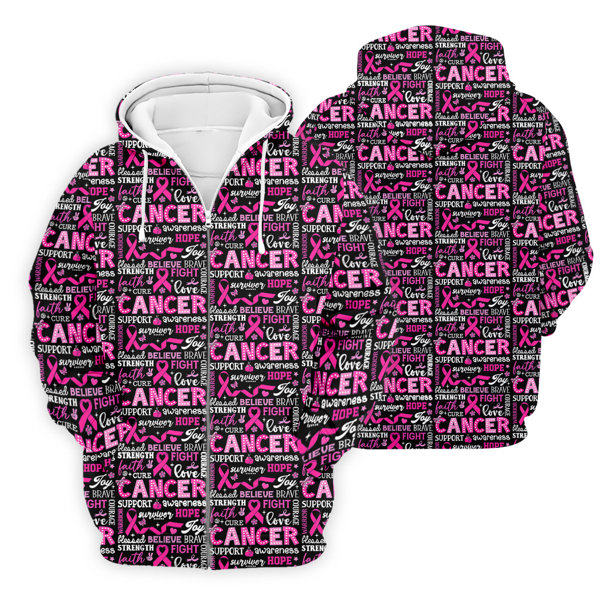 Pink Ribbon Breast Cancer Awareness Shirt, Golf Polo ShirtGolf Shirts For Men, Golfing Apparel