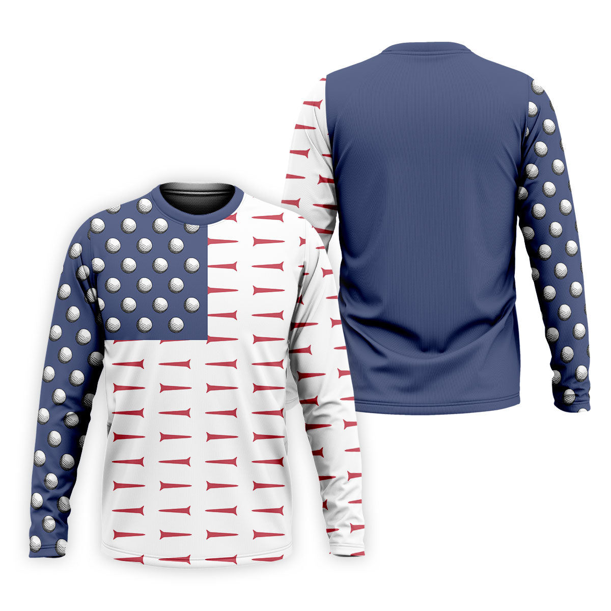 American Flag Men's Golf Polo Shirt, Men's 4th Of July Shirts, USA 250 Anniversary Golf Shirt, Gifts For Golfing Dad