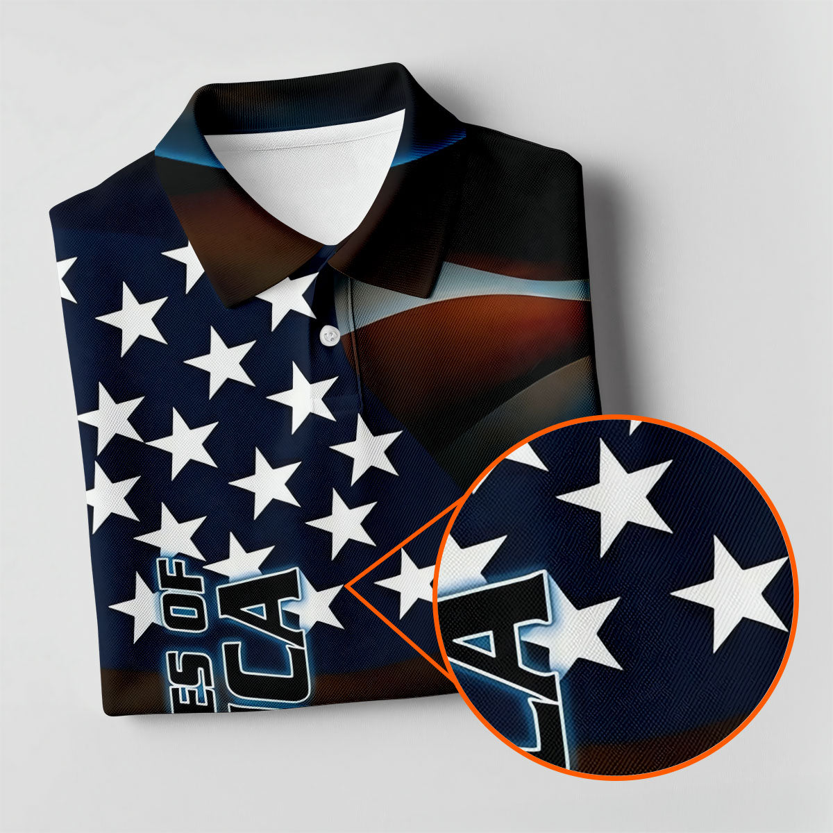 Red White Blue Bald Eagle Patriotic Golf Shirt, America 250th Anniversary Golf Shirt For Women