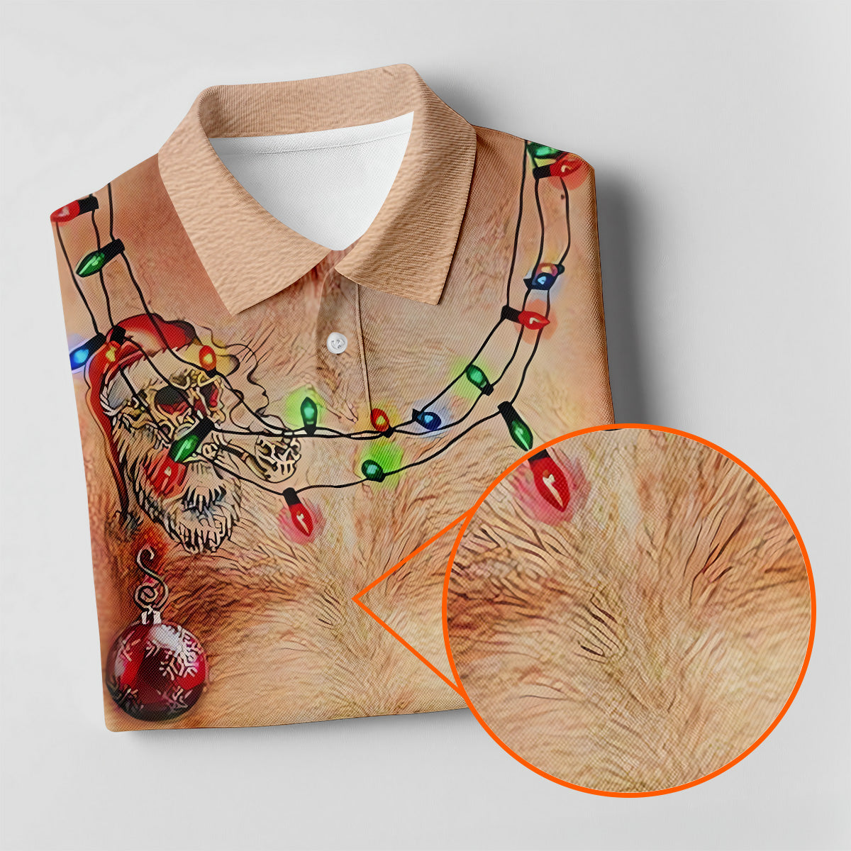 Eat Me Funny Christmas Golf Shirt, Fun Golf Shirts For Men, Unique Gift For Golfer, Polo Shirts For Men