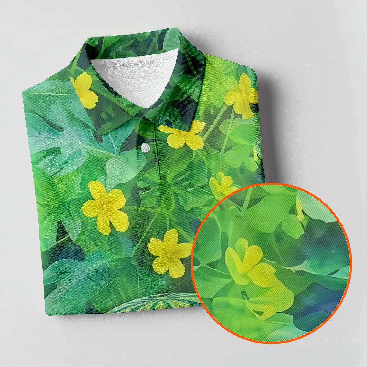 Funny Watermelon Belly Illusion Golf Polo Shirt, Women's Golf Polo, Ladies Golf Shirts