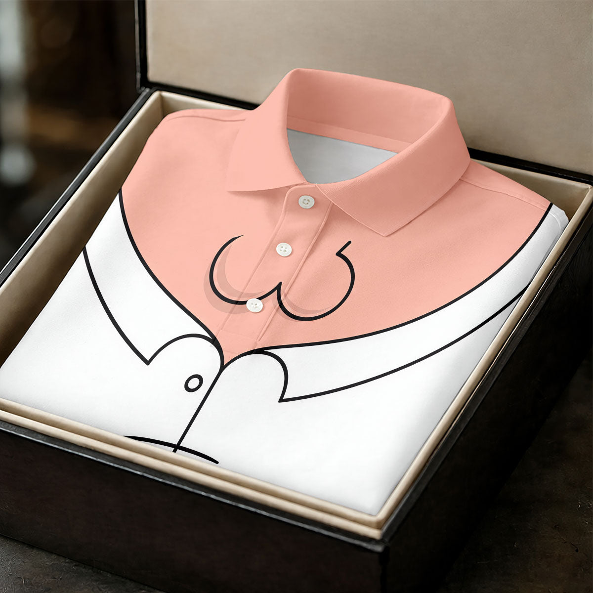 Funny Cartoon Costume Halloween Polo Shirt, Golf Polo For Men, Mens Golf Apparel