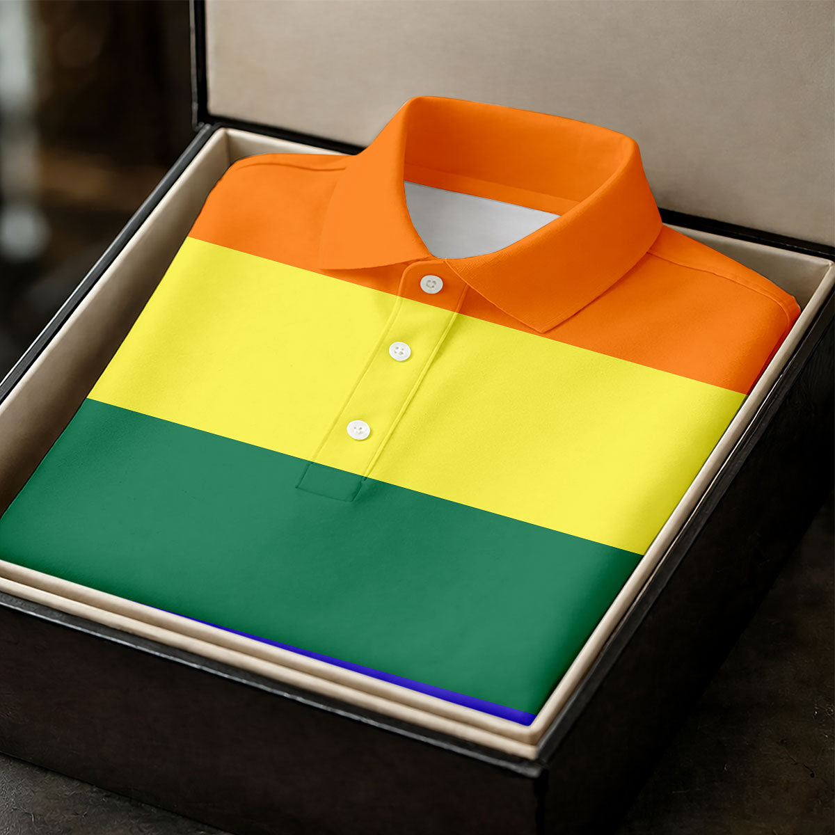 LGBT Rainbow Pride Month Celebrate Ladies Golf Tops, Pride Colors Golf Shirt For Women