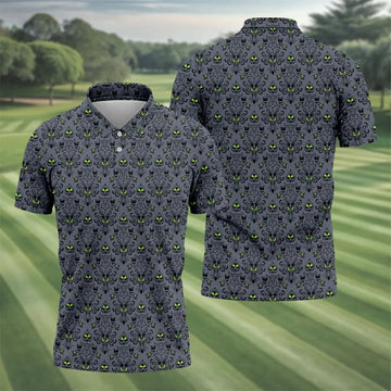 Haunted Mansion Hitchhiking Ghosts Halloween Golf Shirt, Golf Tops For Men, Halloween Gift Idea